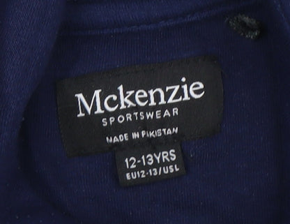 McKenzie Girls Blue Pullover Hoodie 12-13 Years