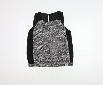 Womens UK Size 14 NEXT Black  Blouse