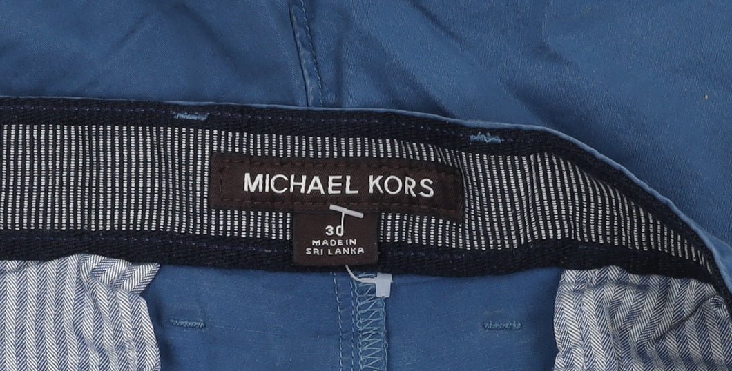 Michael Kors Men's Blue Chino Shorts Size 30