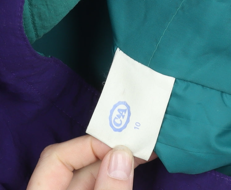 C&A Women's Multicoloured Anorak Size 10