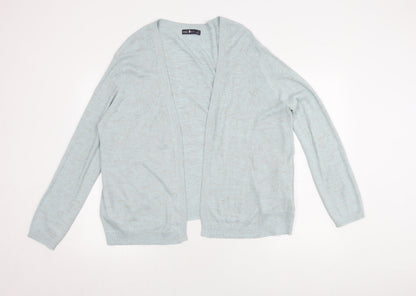 Womens UK Size XL Marks and Spencer Blue Cardigan Jumper