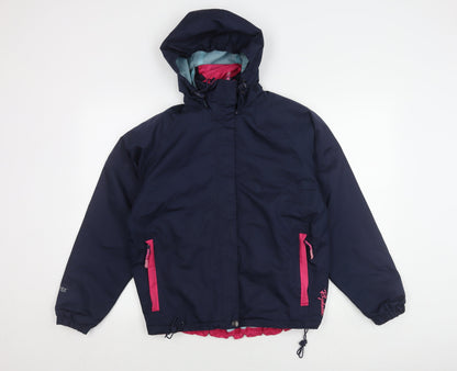 Rydale Women's Blue Rain Coat Jacket S Waterproof