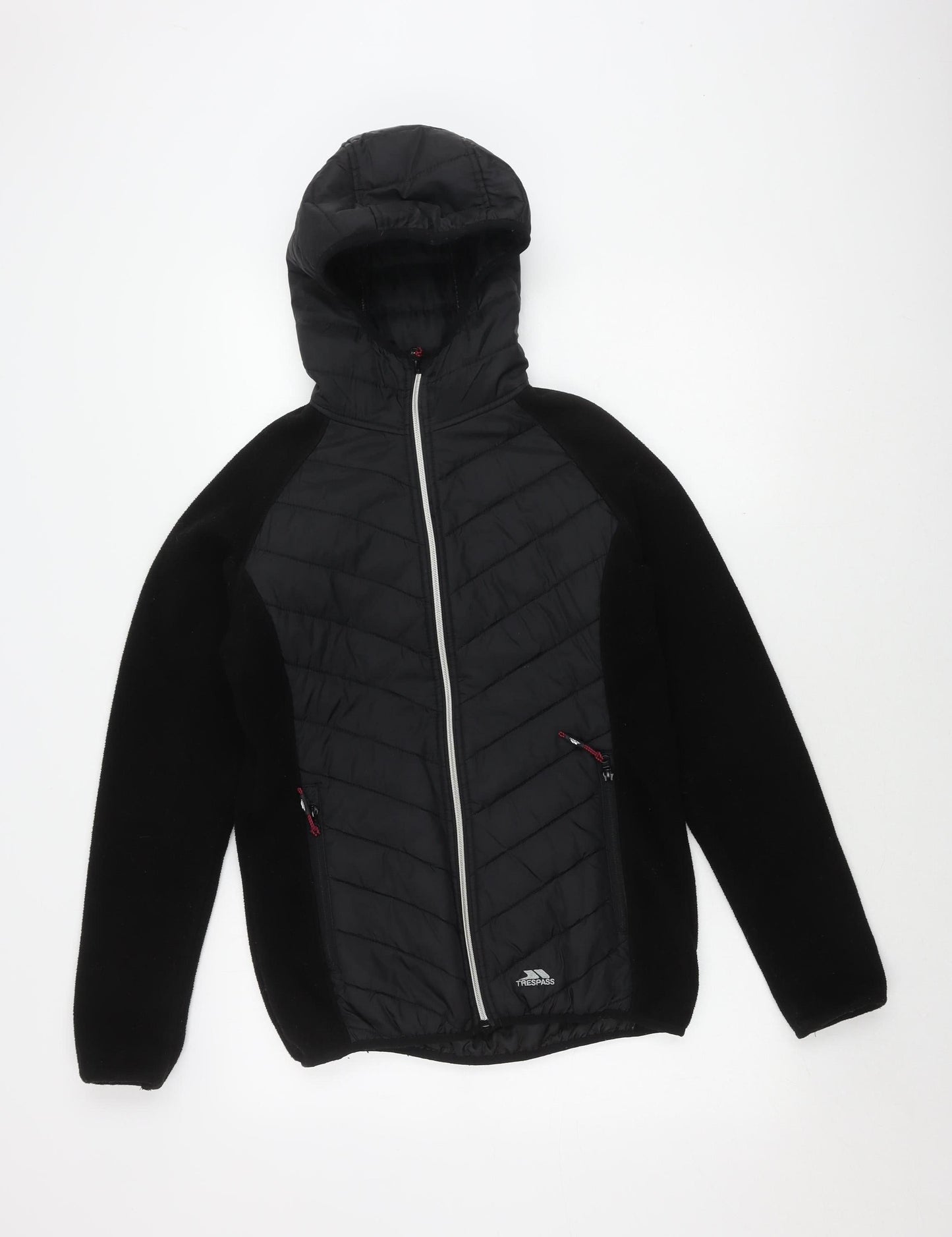 Womens UK Size M Trespass Black Puffer Jacket