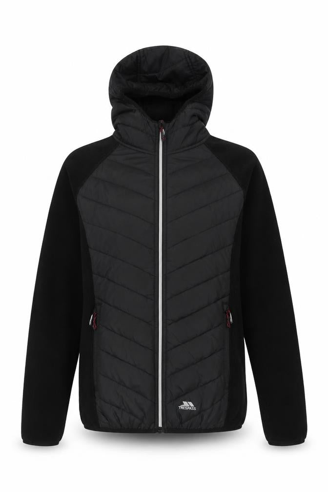 Womens UK Size M Trespass Black Puffer Jacket