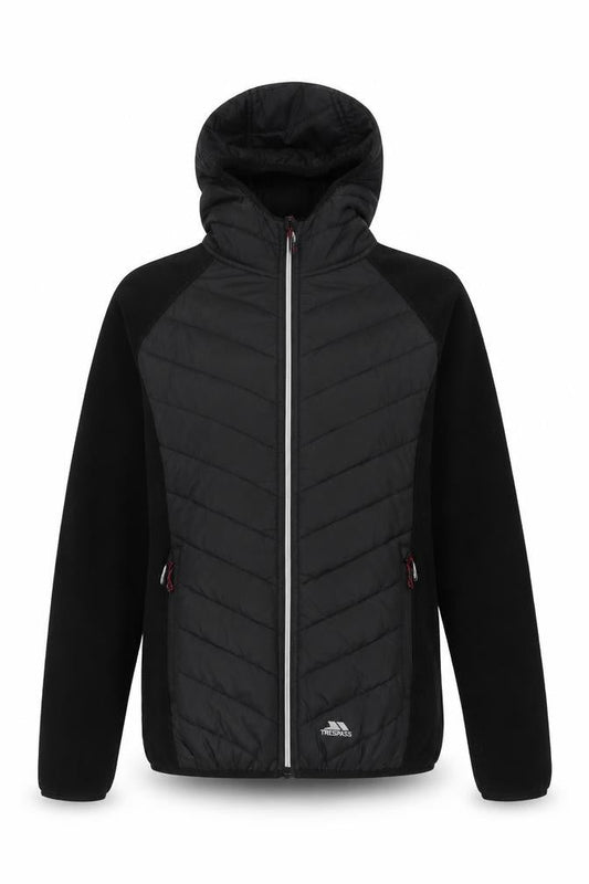 Womens UK Size M Trespass Black Puffer Jacket