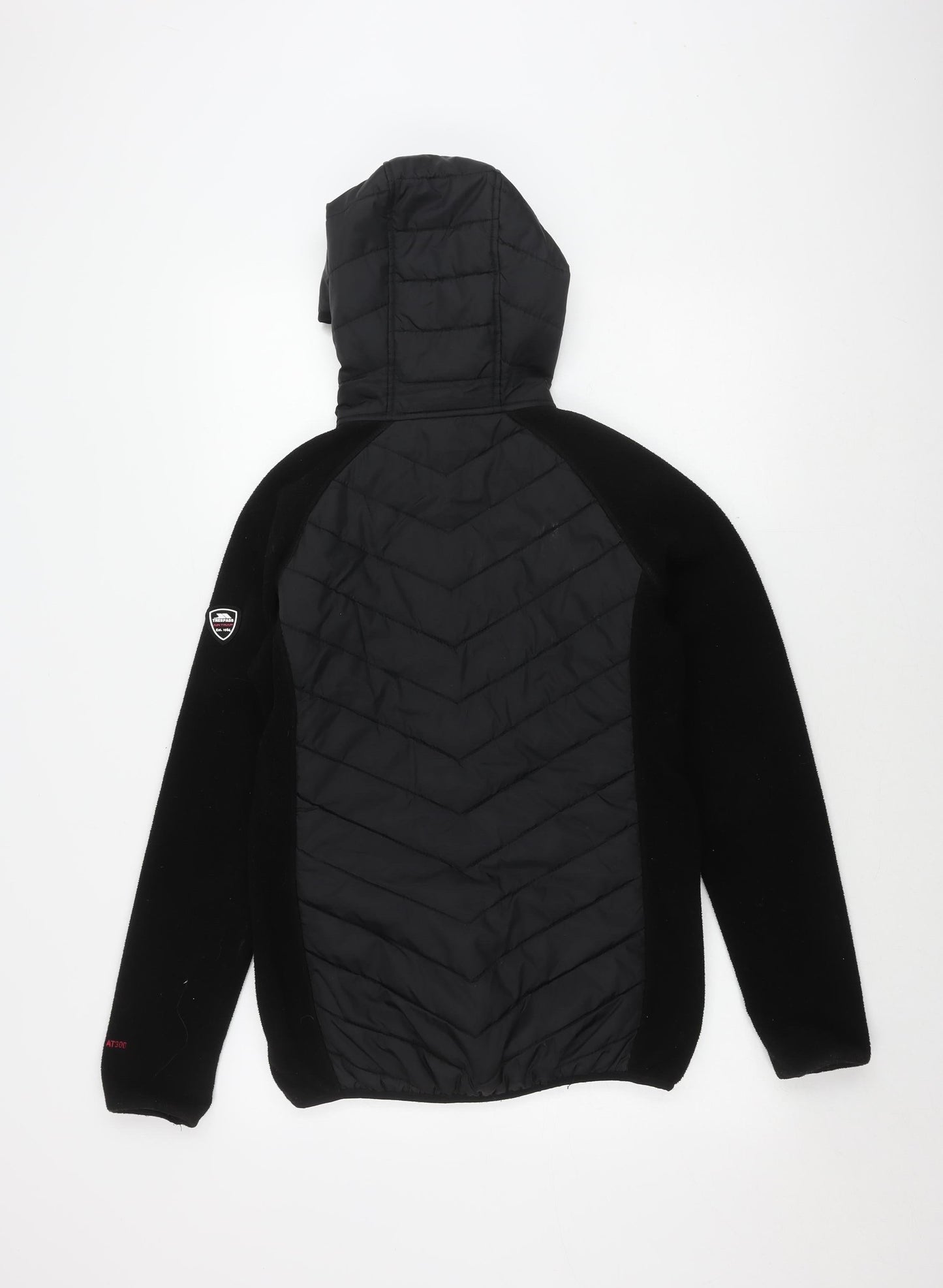 Womens UK Size M Trespass Black Puffer Jacket