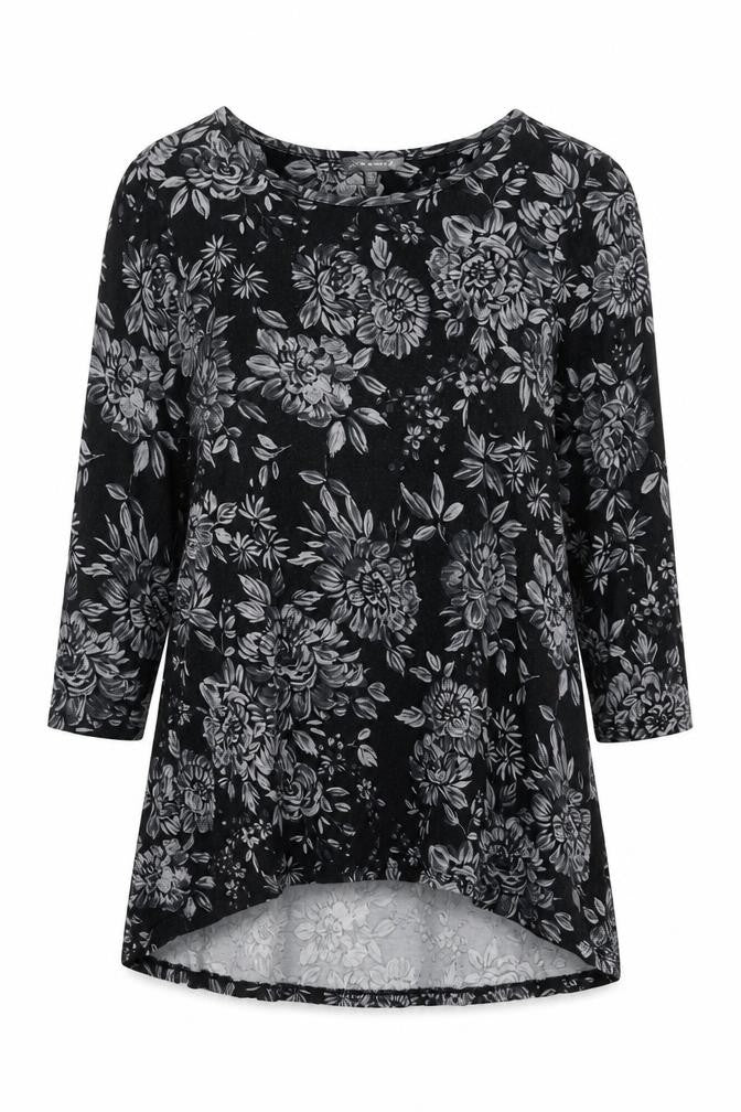 Womens UK Size 12 Laura Ashley Black  Blouse