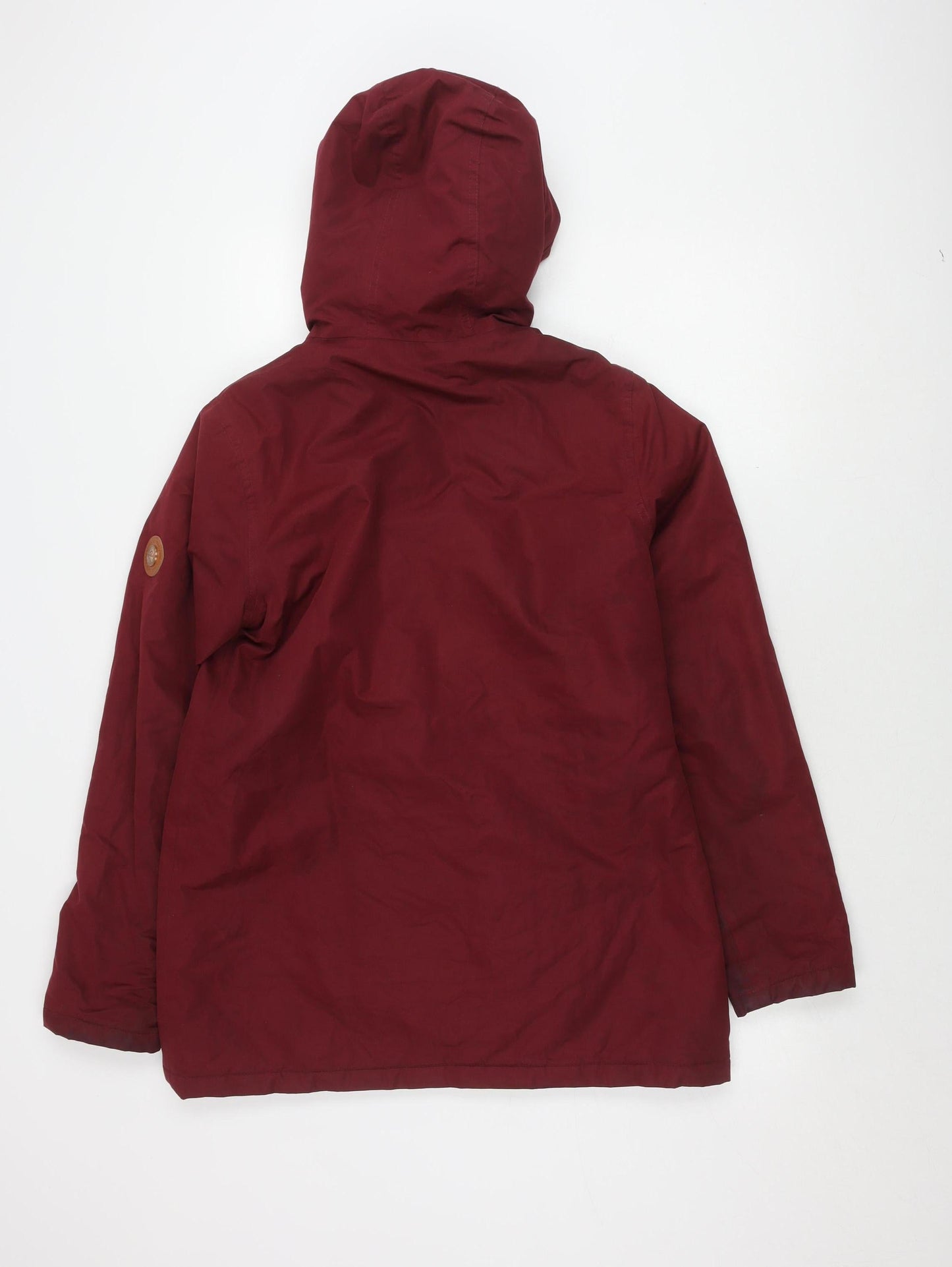 Gelert Women's Red Hooded Parka Jacket Size 12