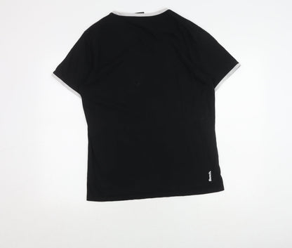 Mens UK Size L Bench Black  T-Shirt