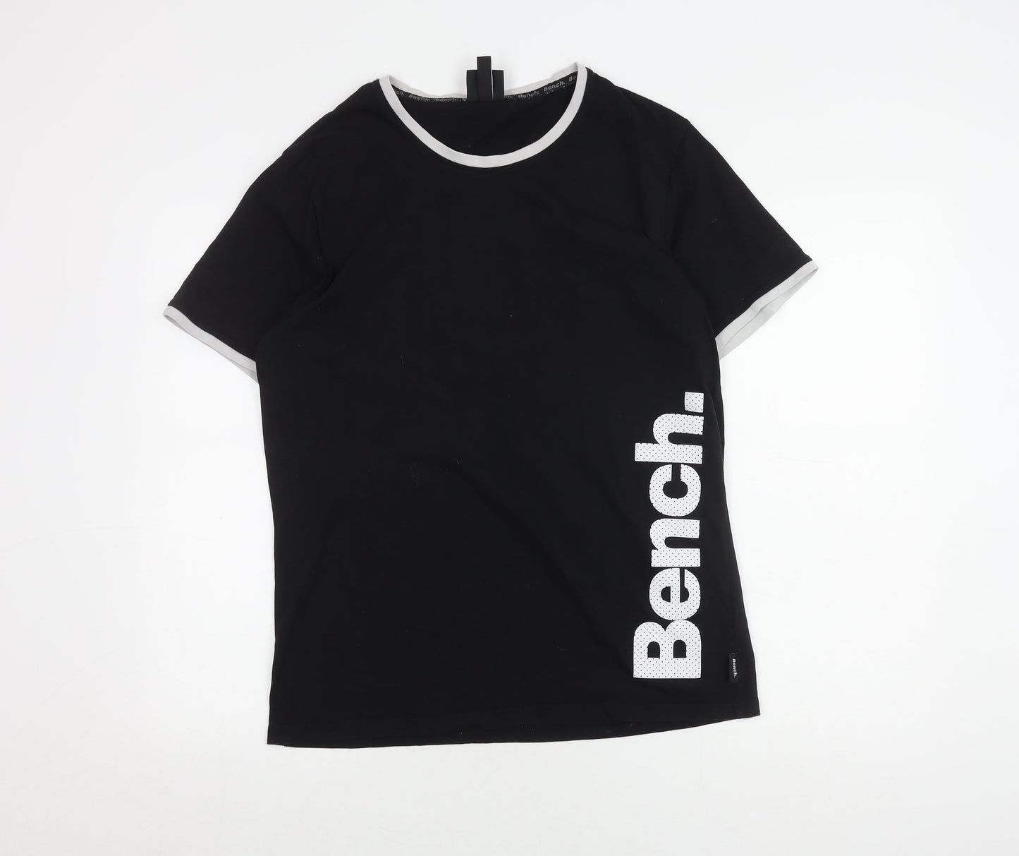 Mens UK Size L Bench Black  T-Shirt