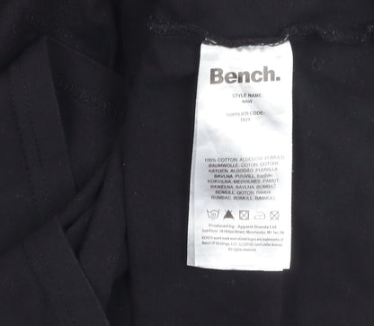 Mens UK Size L Bench Black  T-Shirt