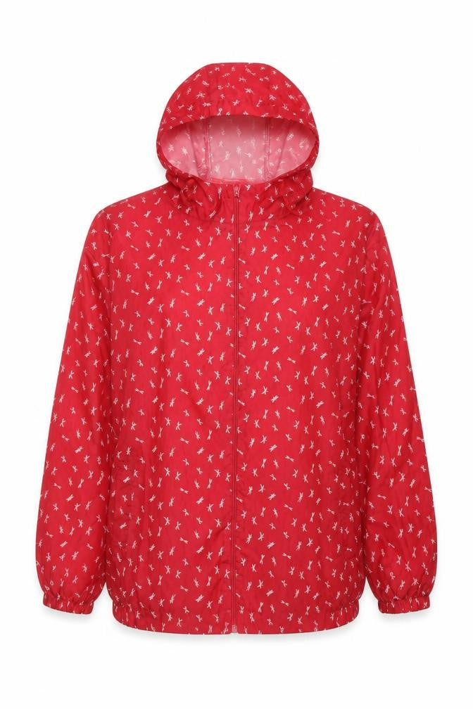 Womens UK Size M Arctic Storm Red Rain Coat