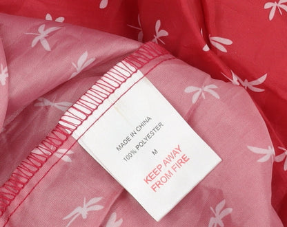 Arctic Storm Women's Red Rain Coat Jacket M