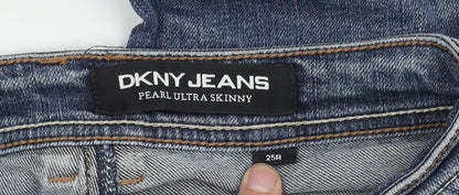 DKNY Women's Blue Skinny Jeans Size 25