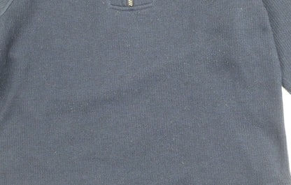 Craghoppers Men's Blue Full Zip Jumper L