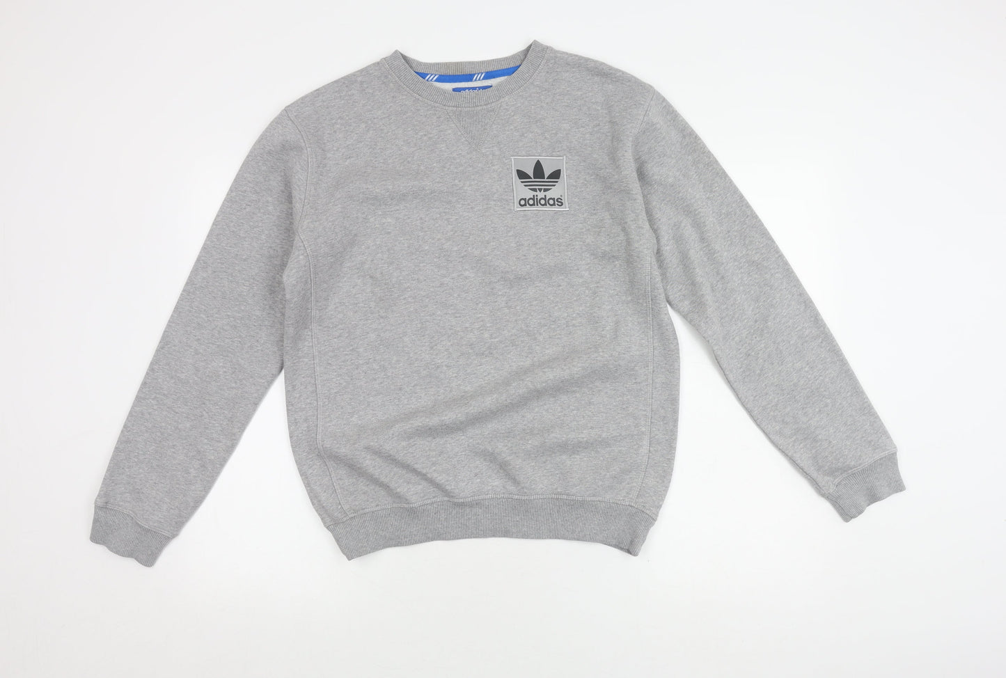 Mens UK Size XS adidas Grey Pullover Sweatshirt