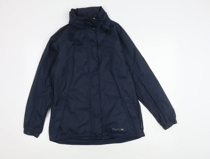 Regatta Women's Blue Waterproof Rain Coat Size 10