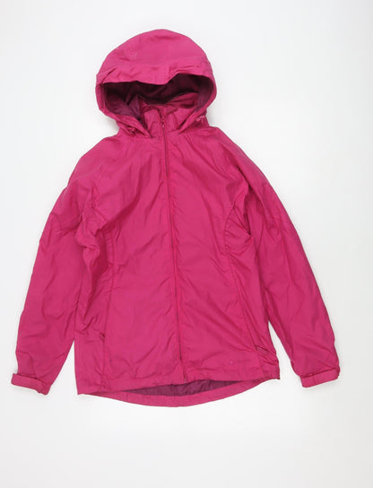 Womens UK Size 12 Peter Storm Pink Anorak Coat