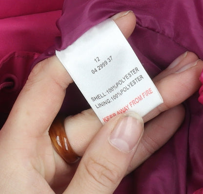 Womens UK Size 12 Peter Storm Pink Anorak Coat