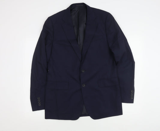 Mens UK Size 40 Jaeger Regular Blue Suit Jacket