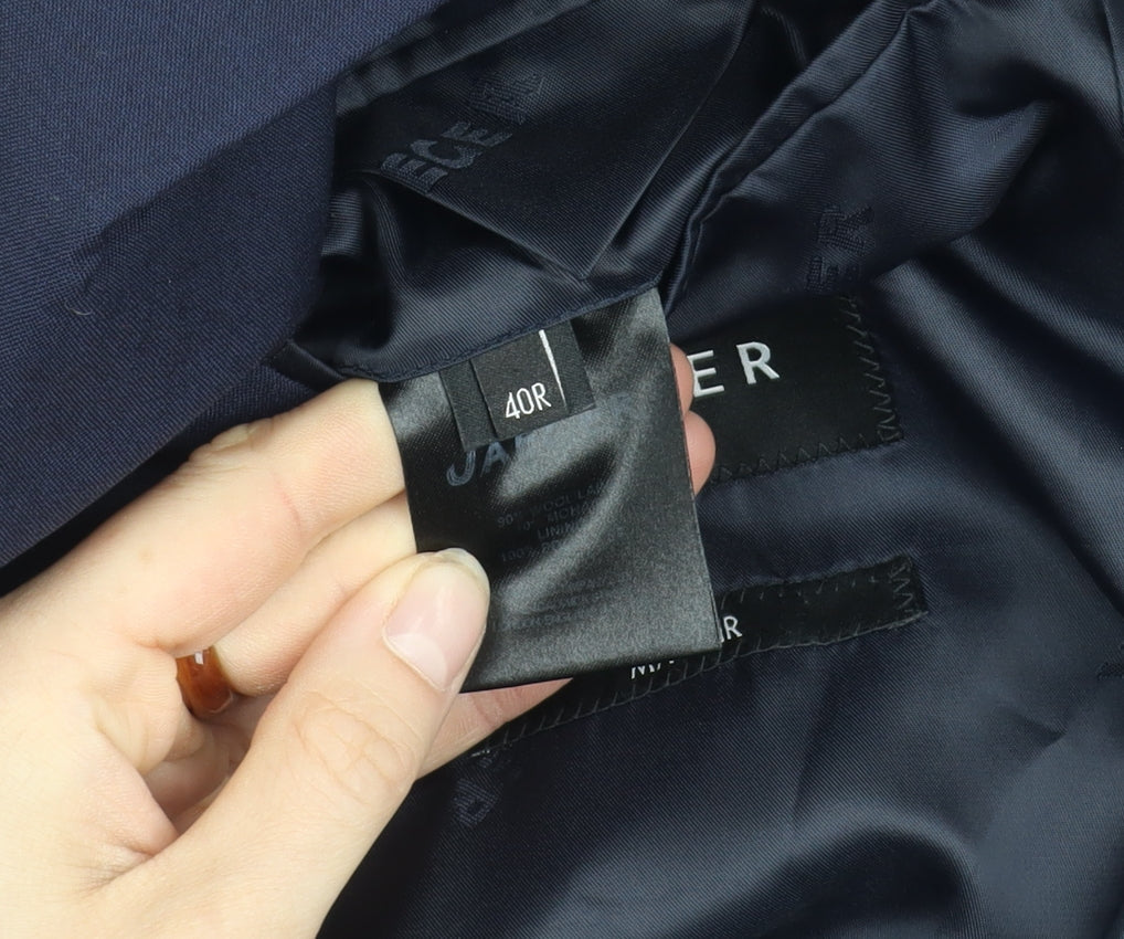 Mens UK Size 40 Jaeger Regular Blue Suit Jacket
