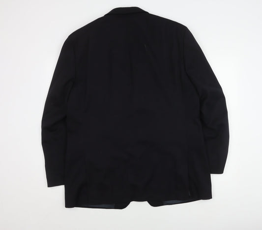 Mens UK Size 42 Moss Regular Blue Suit Jacket