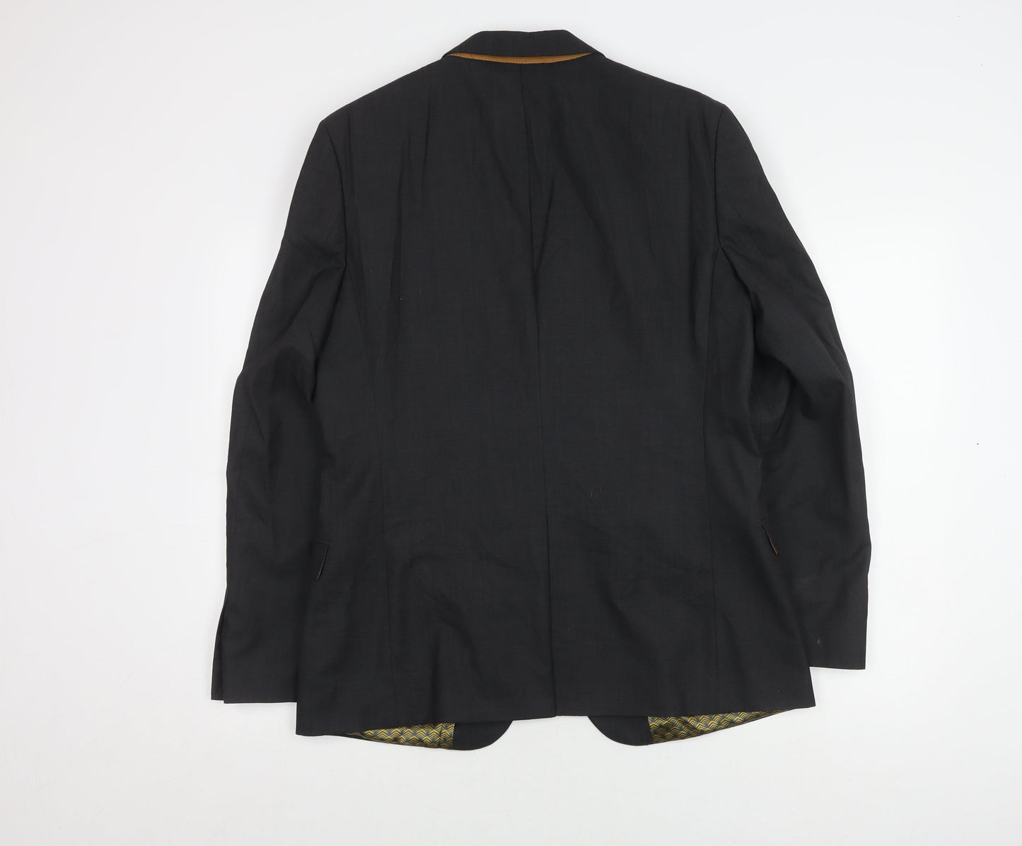 Mens UK Size 40 Ted Baker Regular Black Suit Jacket