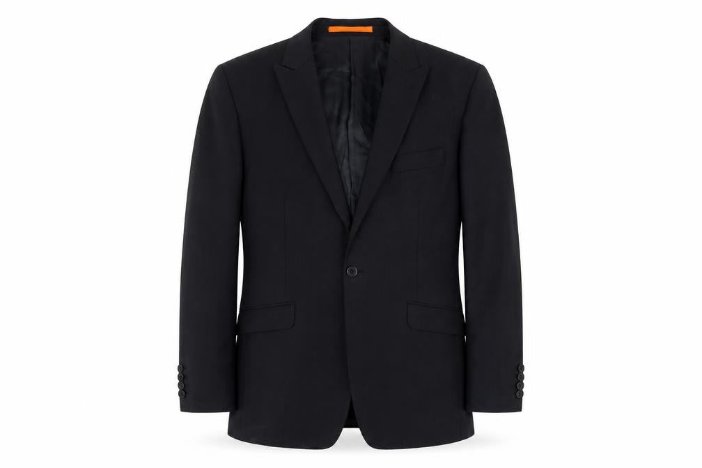 Mens UK Size 40 Ben Sherman Regular Blue Suit Jacket
