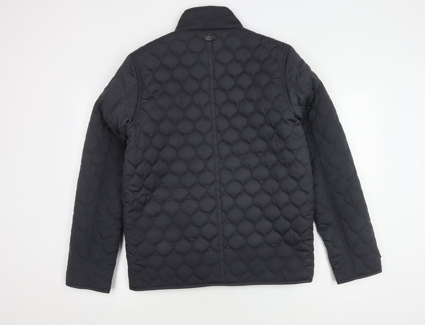 Mens UK Size S Firetrap Black Quilted Coat
