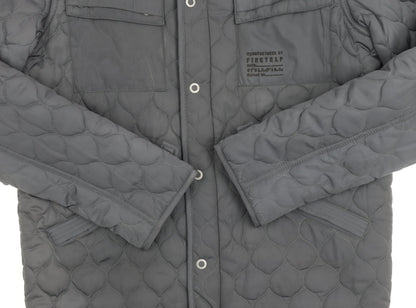 Mens UK Size S Firetrap Black Quilted Coat