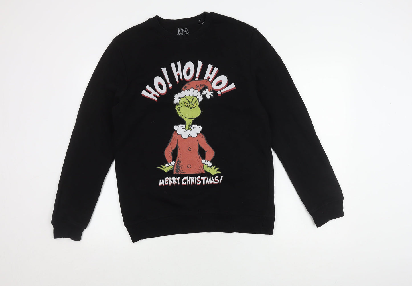 The Lord of the Rings Men's M Black Christmas Sweatshirt