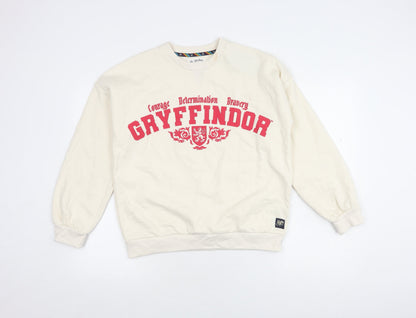 Marks and Spencer Girls Ivory Harry Potter Sweatshirt - 14 Years