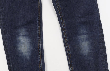 Boden Girls Blue Skinny Jeans, Size 9 Years