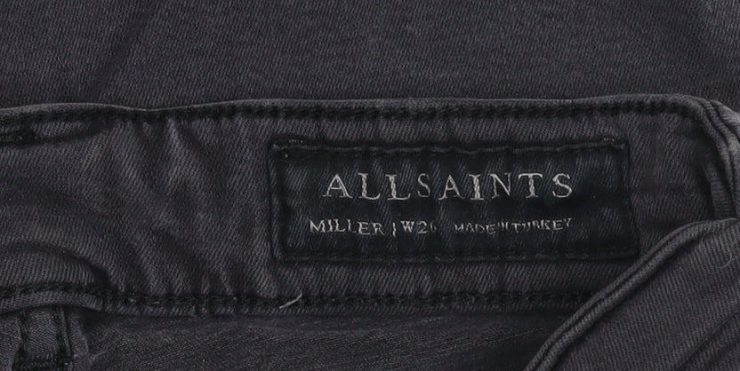 AllSaints Women's Black Skinny Jeans Size 8
