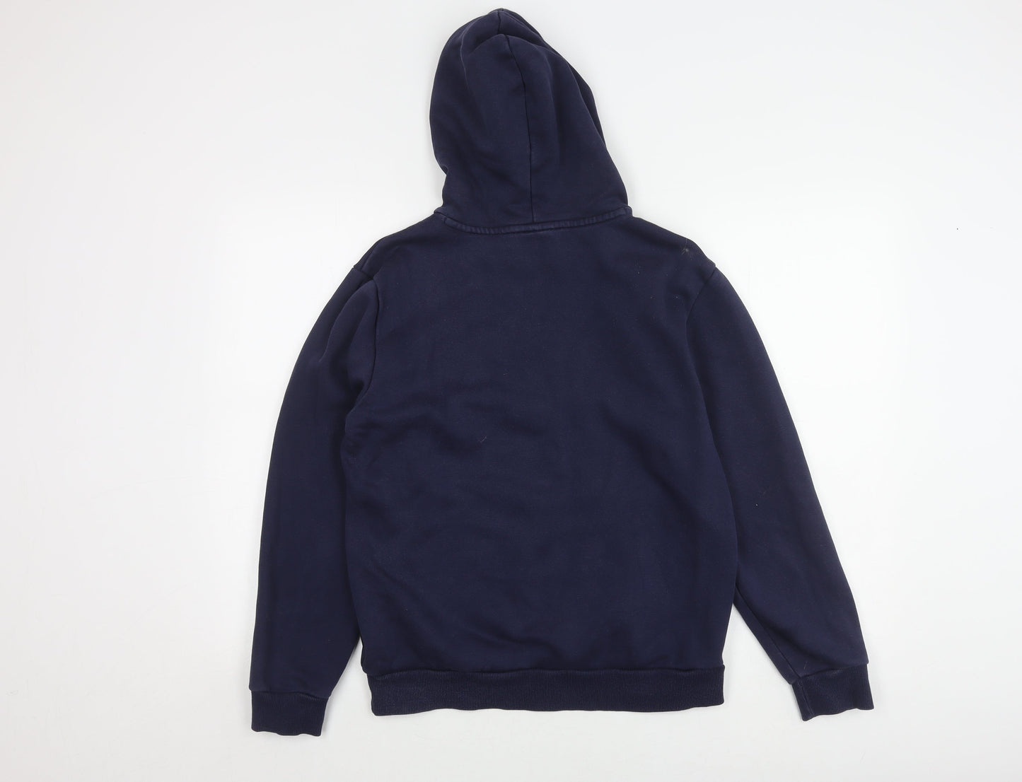 Mens UK Size S PUMA Blue Pullover Hoodie