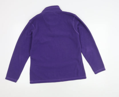 Regatta Women's Purple Fleece Sweatshirt Size 10