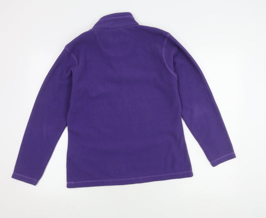 Regatta Women's Purple Fleece Sweatshirt Size 10