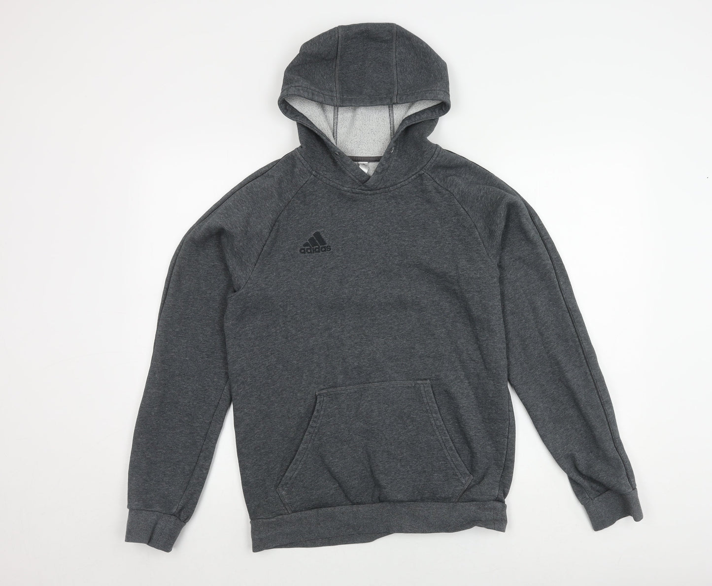 Mens UK Size S adidas Grey Pullover Hoodie