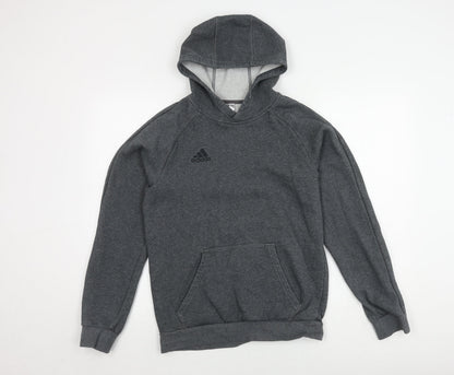 Mens UK Size S adidas Grey Pullover Hoodie
