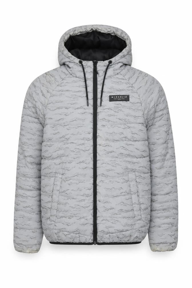 Mens UK Size S McKenzie Grey Puffer Jacket