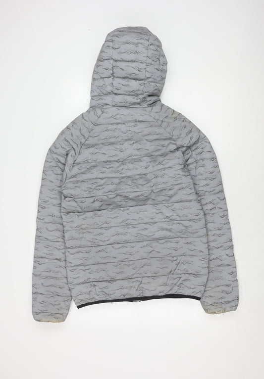 Mens UK Size S McKenzie Grey Puffer Jacket