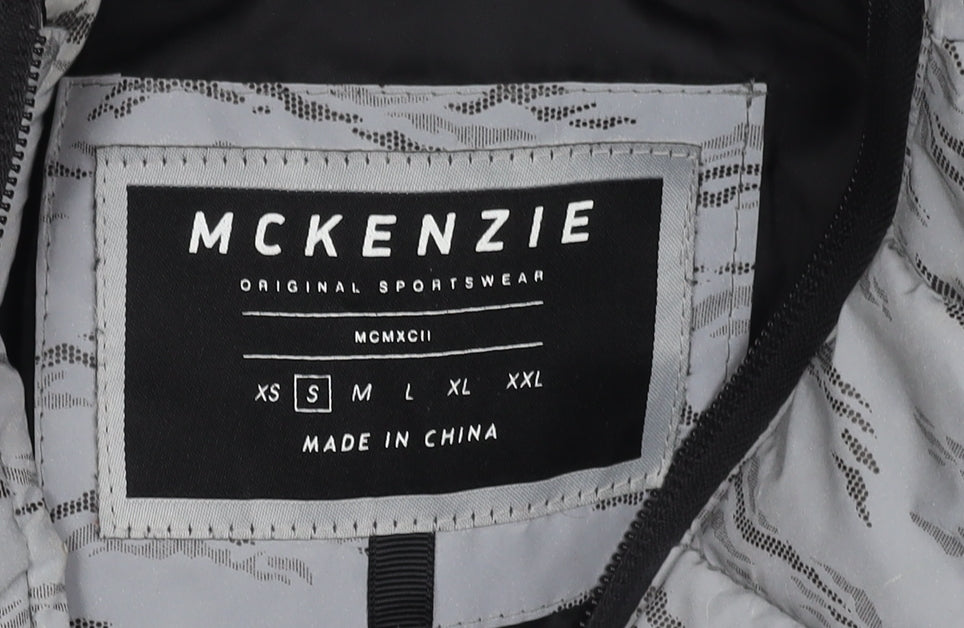 Mens UK Size S McKenzie Grey Puffer Jacket