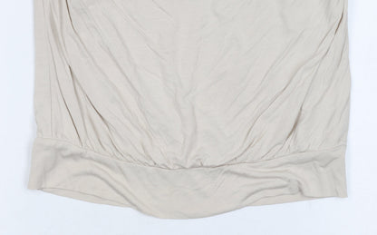 Womens UK Size 10 Jasper Conran Beige  Blouse