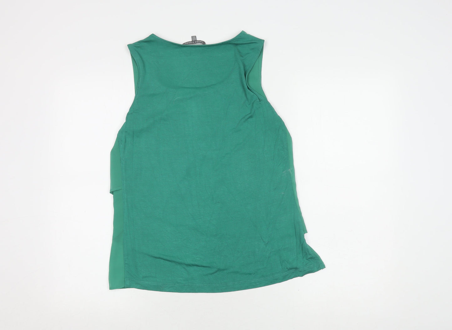 Laura Ashley Women's Green Camisole Tank Top Size 10