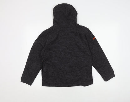 Regatta Boys Black Hooded Pullover Hoodie 11-12 Years