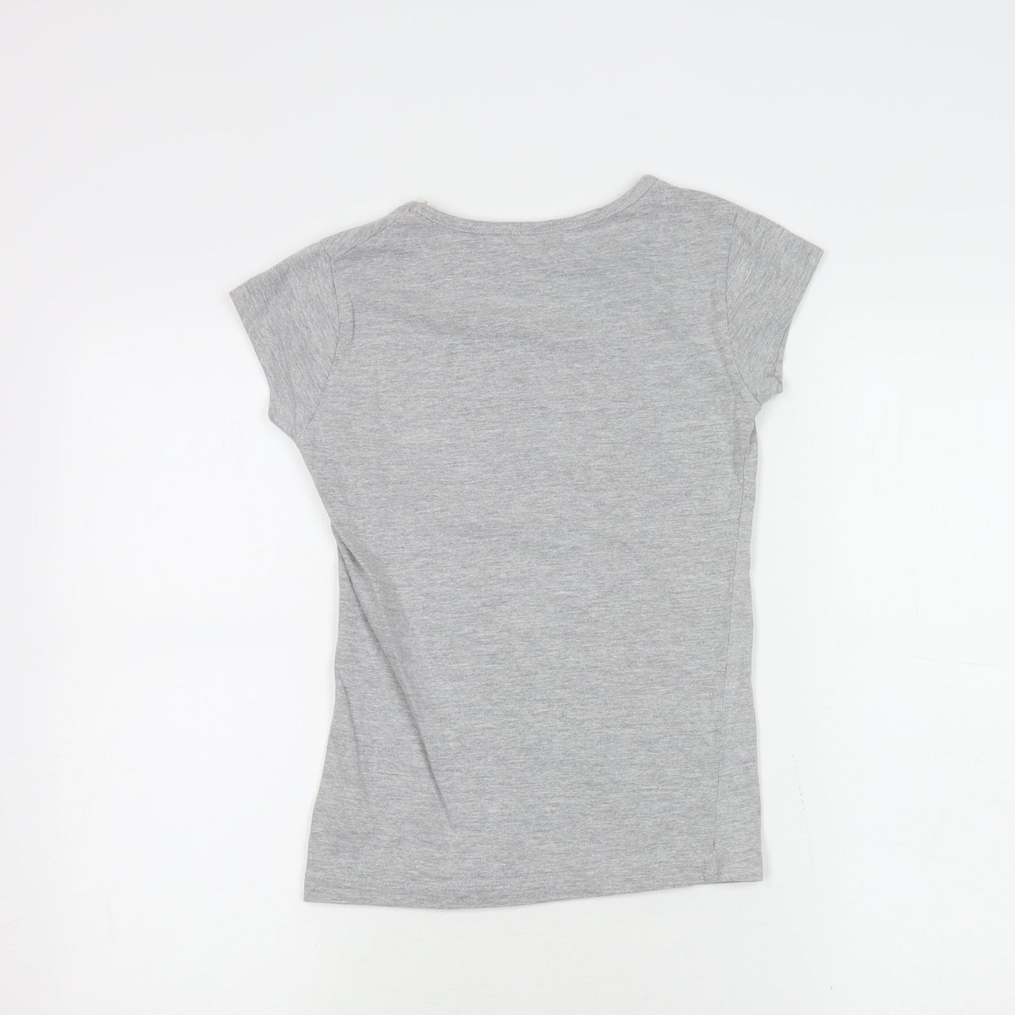 Trespass Girls Grey T-Shirt, Short Sleeve, 9-10 Years