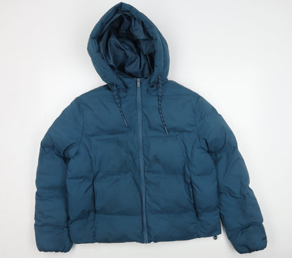 Womens UK Size 10 Everlast Blue Puffer Jacket