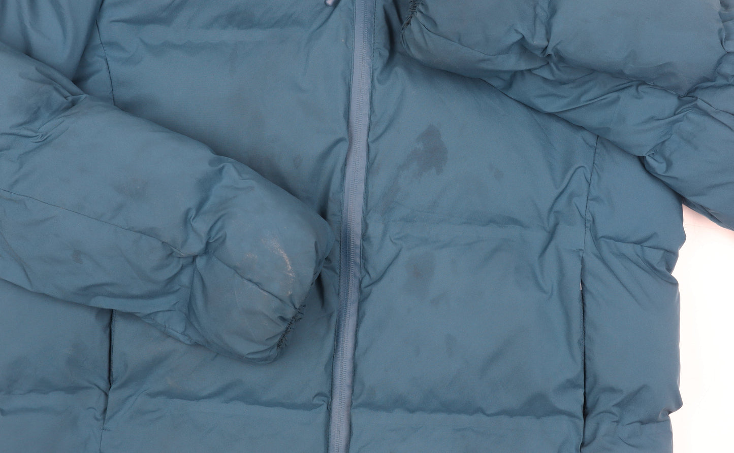 Womens UK Size 10 Everlast Blue Puffer Jacket
