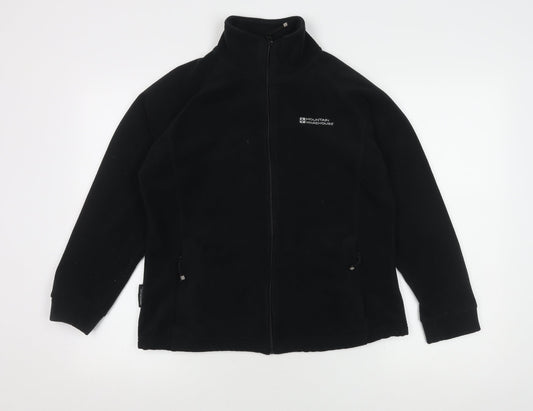 Mountain Warehouse Women's Black Size 12 Fleece Jacket