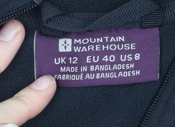 Womens UK Size 12 Mountain Warehouse Black Fleece